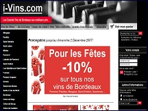 i-Vins : 1000 Grands Vins de Bordeaux aux meilleurs prix