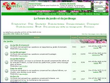 Aperçu du site AuJardin.org