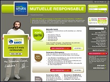 Aperu du site SMATIS France - mutuelle sant, assurance complmentaire sant