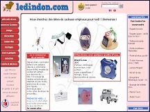 Aperu du site Le Dindon - ides de cadeaux originaux
