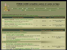 Forum Casino - actualit�s casinos et casinos en ligne