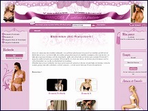 Aperu du site Franoise B - vente de lingerie fine