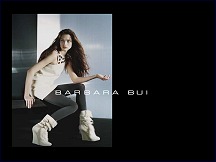 Aperu du site Barbara Bui - cratrice de mode, prt--porter de luxe