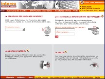 Aperçu du site Interex.fr - le site de l'import-export