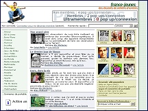 Aperu du site FRANCE-JEUNES.NET