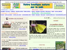 Aperçu du site Univers Nature