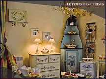 Le Temps des Cerises - atelier de cr�ation de meubles peints sur mesure