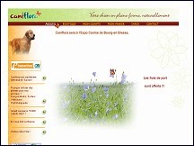 Aperu du site Caniflora, complments alimentaires  base de plantes pour chiens
