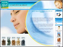 Aperçu du site Nature Algues - boutique minceur, compléments alimentaires minceur naturels