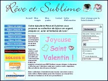 Bijouterie R�ve et Sublime - bijoux en argent, plaqu� or et fantaisie