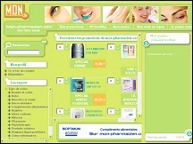 Aperu du site Mon Pharmacien - parapharmacie en ligne