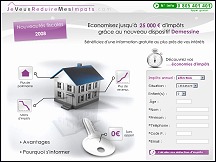 Aper�u du site Comment r�duire vos imp�ts gr�ce aux dispositifs Robien, Borloo, Girardin