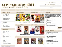 Aperu du site Africaudiovisuel - DVD vido africains et CD musique africaine