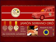 Aperu du site Au Cochon Gourmet - charcuterie ibrique, produits ibriques et catalans