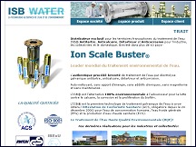 ISB Water - traitement des eaux, adoucisseur 100% �cologique