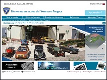 Aperu du site Muse de l'Aventure Peugeot