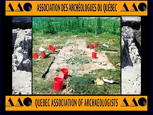 Aperu du site AAQ - Association des archologues du Qubec