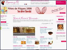 Aperu du site Longuesserre & Fils - confiserie  base de pruneau, fruits secs, chocolat