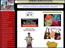 Aperu du site Sophie Sacs - boutique de sacs, sacs  dos, sacs ordinateur