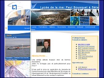 Aperu du site Le Lyce de la Mer Paul Bousquet  Ste