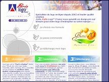 Aperu du site Paris Logo - cration de logo d'entreprise ou de marque