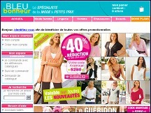 Bleu Bonheur - la mode � petits prix