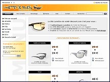 Aperçu du site Lunettes-de-Soleil-Discount.com - vente de lunettes de soleil de marque