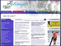 Aperu du site Patinage Mag - infos sur le patinage artistique