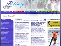 Aper�u du site Patinage Mag - infos sur le patinage artistique