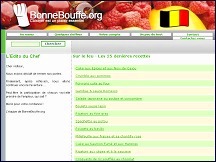 Aperu du site Bonne Bouffe - recettes de cuisine