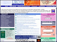 Aperu du site Uropage - site d'information en urologie