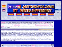 Aperçu du site Ethnociel-Anthropologie et développement