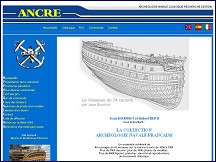 Aperçu du site Editions ANCRE Nice