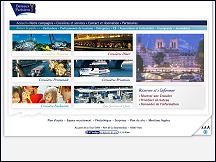 Aper�u du site Bateaux Parisiens - visite de Paris en bateau