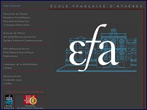 Aperçu du site Ecole Française d'Athènes