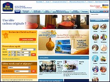 Aper�u du site H�tels Best Western - cha�ne d'h�tels 3 et 4 �toiles, r�servation en ligne