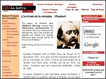 A la Lettre - site litt�raire, litt�rature fran�aise et �trang�re