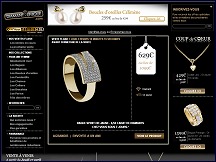 Aperçu du site Diamant Unique - bijoux en or et diamants
