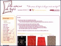Aper�u du site Un Amour de Tapis - vente de tapis en ligne, plus de 8000 tapis