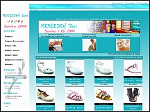 Aperu du site Mercedeh Shoes - chaussures de luxe de grandes marques