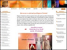 El�gance Orientale - pr�t-�-porter pour femme orientale, produits cosm�tiques