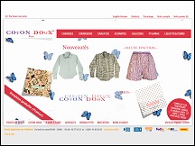 Coton Doux - chemises homme en pur coton, cravates, �charpes