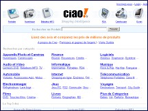 Aperçu du site Ciao.fr - avis des consommateurs