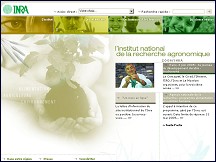Aperu du site INRA-Institut National de la Recherche Agronomique-France