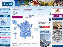 Aperu du site Cl Vacances - locations vacances France mtropolitaine et Outre-mer