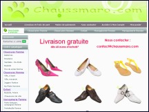 Aperu du site Chaussmaro - chaussures pas cher pour femmes et hommes
