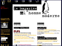 Aperçu du site Le Magazine de l'Homme Moderne