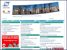 Aperçu du site Ecole des Mines de Paris