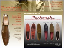 Aperu du site Markowski Chausseur - chaussures de qualit pour femmes et hommes