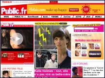 Aperu du site Public.fr - le magazine people, actualits people, potins et photos de stars